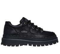 Skechers Women's Jammers - Say Goodbye Shoes in Black, Size 3 | Textile/Synthetic, Vegan