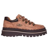 Skechers Women's Jammers - Say Goodbye Shoes in Brown, Size 6.5 | Textile/Synthetic, Vegan