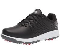 Skechers Women's Go Jasmine Spiked Waterproof Golf Shoe, Black, 8 UK