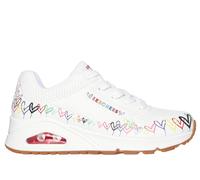 Skechers Shoes (Trainers) JGOLDCROWN: UNO - LOVE in White 5