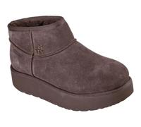 Skechers Women's Bootie Keep Cosy – Slip-ins, Leather/Textile – Chocolate UK 6