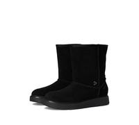 Skechers Keepsakes Cozy Mid Leather Women's Black Winter Mid Calf Boots