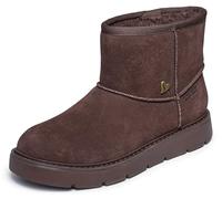 Skechers Women's Keepsakes Cozy Shorty Hands Free Slip-ins Snow Boot, Chocolate, 7 UK