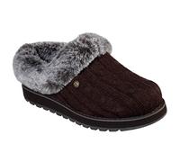 Skechers Womens Ice Angel Slippers - Brown - Size UK 6