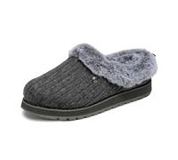 Skechers Women's Keepsakes - Ice Angel Low Top Slippers, Charcoal, 2.5 UK