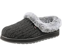 Skechers Women's Keepsakes Ice Angel Slipper, Charcoal, 6 UK