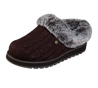 Skechers Womens Ice Angel Slippers - Brown - Size UK 6