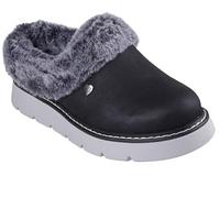 Skechers Women's Keepsakes Lite Cozy Blend Slippers, Black Textile, 6 UK