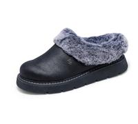 Skechers Women's Slippers BOBS Keepsakes Lite - Cosy Blend Mule, Black UK 3