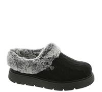 Skechers Women's Keepsakes Lite-Warm Greetings Slipper, Black/Black, 6 UK
