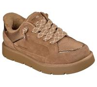 Skechers Women's Slip-ins: Keepsakes Cosy - Street Hiker EZ Boots in Chestnut, Size 5 | Leather/Textile/Synthetic