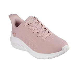 Skechers Womens/Ladies Bobs Sport Squad Waves Trainers (7 UK) (Blush)