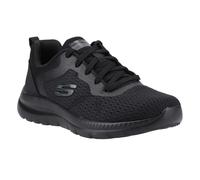 (5 UK, Black) Skechers Womens/Ladies Bountiful Quick Path Plain Trainers