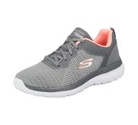 (7 UK, Grey/Coral) Skechers Womens/Ladies Bountiful Quick Path Plain Trainers