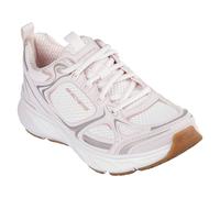 (8 UK, Pink/White) Skechers Womens/Ladies Edgeride Silver Eclipse Trainers