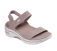 (7 UK, Mauve) Skechers Womens/Ladies Go Walk 2.0 Arch Fit Sandals