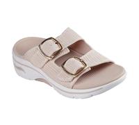 Skechers Go Walk Arch Fit 2.0 Destined Textile Women's Blush Sandals - UK 8 / EU 41 / US 11