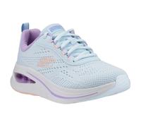 (3 UK, Light Blue/Multicoloured) Skechers Womens/Ladies Meta Aired Out Skech-Air Trainers