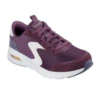 (7 UK, Burgundy/White) Skechers Womens/Ladies Skech-Air Court Air Wave Suede Trainers