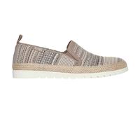 Skechers Womens/Ladies Twin Gore Woven Slip-on Espadrilles GT45882