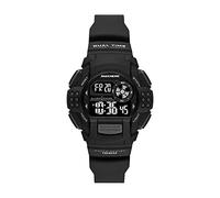 Skechers Women's Lampson Polycarbonate Automatic Watch with Polyurethane Strap, Black, 16 (Model: SR2112)