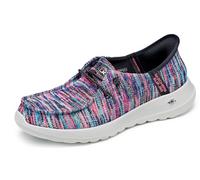 Skechers Go Walk Joy Moc Toe Women's Leisure Shoes Sneaker, Black Multi, 7 UK