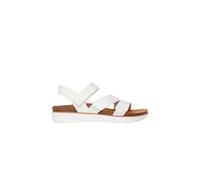 Skechers Women's LIFTED COMFORT Adjustable Open Toe Sandal White | Size: 7 Skechers White 7
