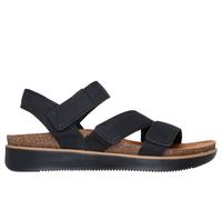 Skechers Women's Lifted Comfort Sandals, Black, 4 UK