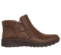 Skechers Women's Lovely Vibe - Fall In Bloom Boots in Chocolate, Size 7 | Textile, Vegan