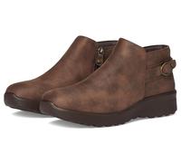 Skechers Women's Lovely Vibe-Moonlight Ankle Boot, Chocolate, 9