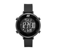 Skechers Women's Magnolia Quartz Metal and Silicone Digital Watch Color: Black (Model: SR6065)