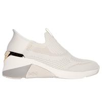 Skechers Women's Mark Nason: A Wedge - Crecent Sneaker in Taupe, Size 8 | Textile