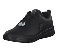 Skechers Marsing Gmina Slip Resistant Black Occupational Shoes for Women - Size