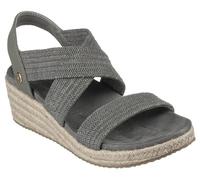 Skechers Women's Martha Stewart Arch Fit Beverlee-Brentwood Wedge Sandal, Olive, 2 UK