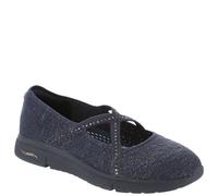 Skechers Womens Martha Stewart Arch Fit Living - Meadow Walk, Navy, 10