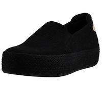 Skechers Women's Martha Stewart Bobs Sesame-by The Bay Loafer, Black, 6 UK