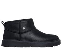 Skechers Women's Martha Stewart: Keepsakes Cosy - Mini Boots in Black, Size 2 | Leather/Textile/Metal