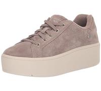 Skechers Women's Martha Stewart Plateau-Chic Lady Sneaker, Dark Taupe, 4 UK