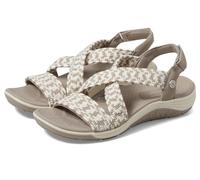 Skechers Women's Martha Stewart Reggae Cup-Coastal Trail Flat Sandal, Taupe Natural, 11