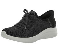 Skechers Women's Martha Stewart Ultra Flex 3.0 Slip-ins-Daylight Sneaker, Black, 8.5