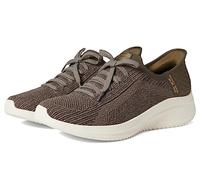Skechers Women's Martha Stewart Ultra Flex 3.0 Slip-ins-Daylight Sneaker, Olive, 7.5