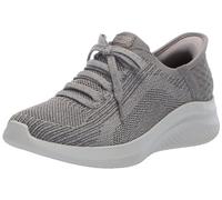 Skechers Women's Martha Stewart Ultra Flex 3.0 Slip-ins-Daylight Sneaker, Taupe, 6