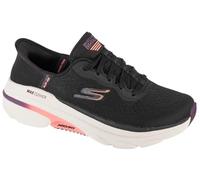 Skechers Women's Slip-ins: Max Cushioning Arch Fit 2.0 - Antilles Sneaker in Black/Pink, Size 8 | Textile/Synthetic, Vegan, Machine Washable