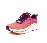 Skechers Women's Max Cushioning Elite 2.0 Alaura Sneaker, Raspberry Textile/Orange Trim, 3 UK