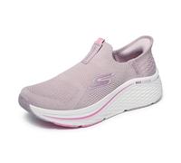 Skechers Women's Sneakers MAX Cushioning Elite 2.0 Eternal Slip-On Purple Textile/Pink Trim UK 6.5