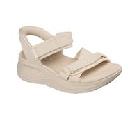 Skechers Women's MAX CUSHIONING ELITE 2.0 SANDAL ZOE Sandals, Natural Textile, 5 UK