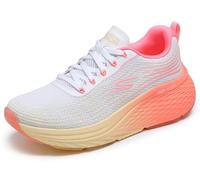 Skechers Women's Max Cushioning Elite 2.0 Speed Play Sneaker, White/Pink, 8.5