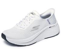 Skechers Women's Max Cushioning Elite 2.0 Vanish Hands Free Slip-ins Sneaker, White/Black, 5 UK