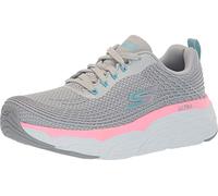 Skechers Women's Max Cushioning Elite Sneaker, Grey Grey Textile Pink Trim Gypk, 5 UK