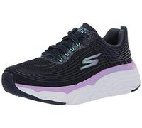 Skechers Women's Max Cushioning Elite Sneaker, Navy/Lavender, 3.5 UK